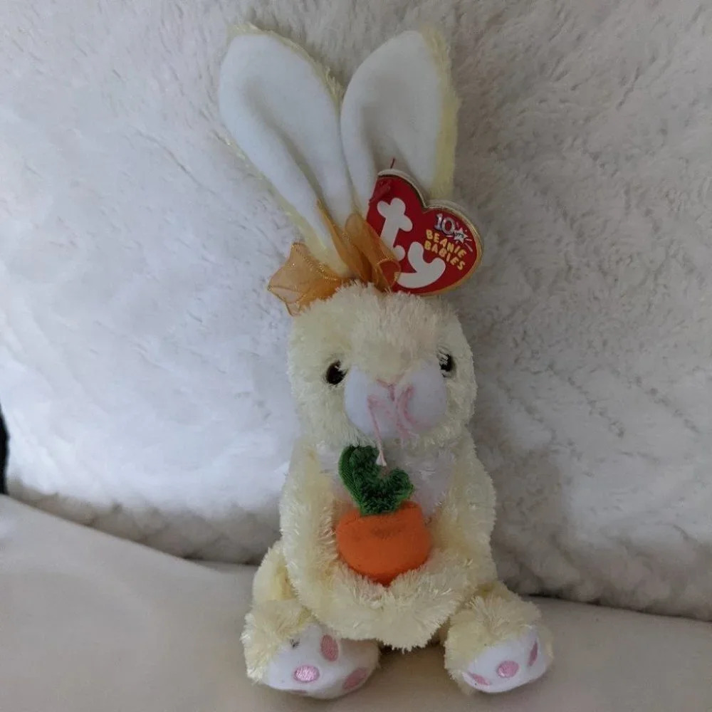 NWT Ty Easter Bunny Nibbles Beanie‎ Babie